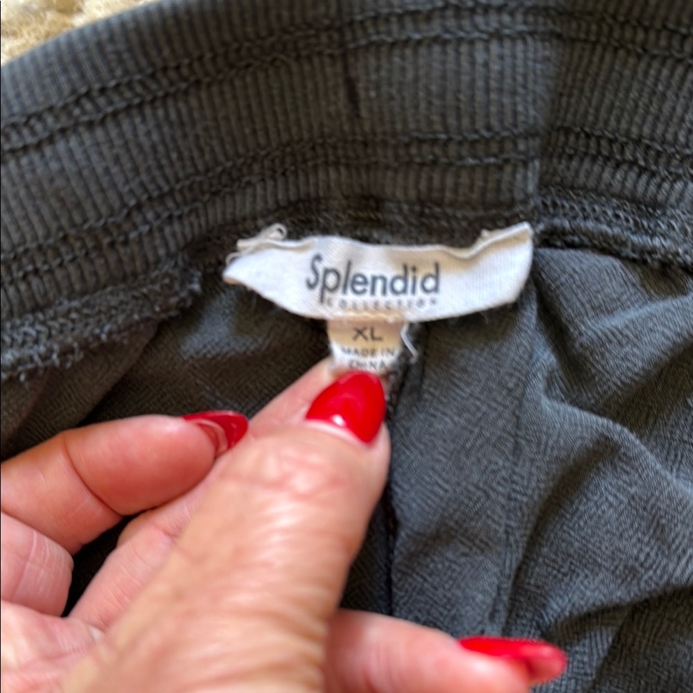 Zinnia Jogger in Charcoal by Splendid - Picture 8 of 13